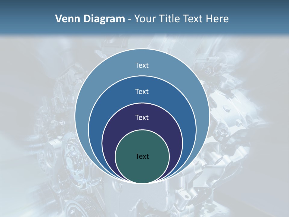 Sport Pulley Glimmer PowerPoint Template