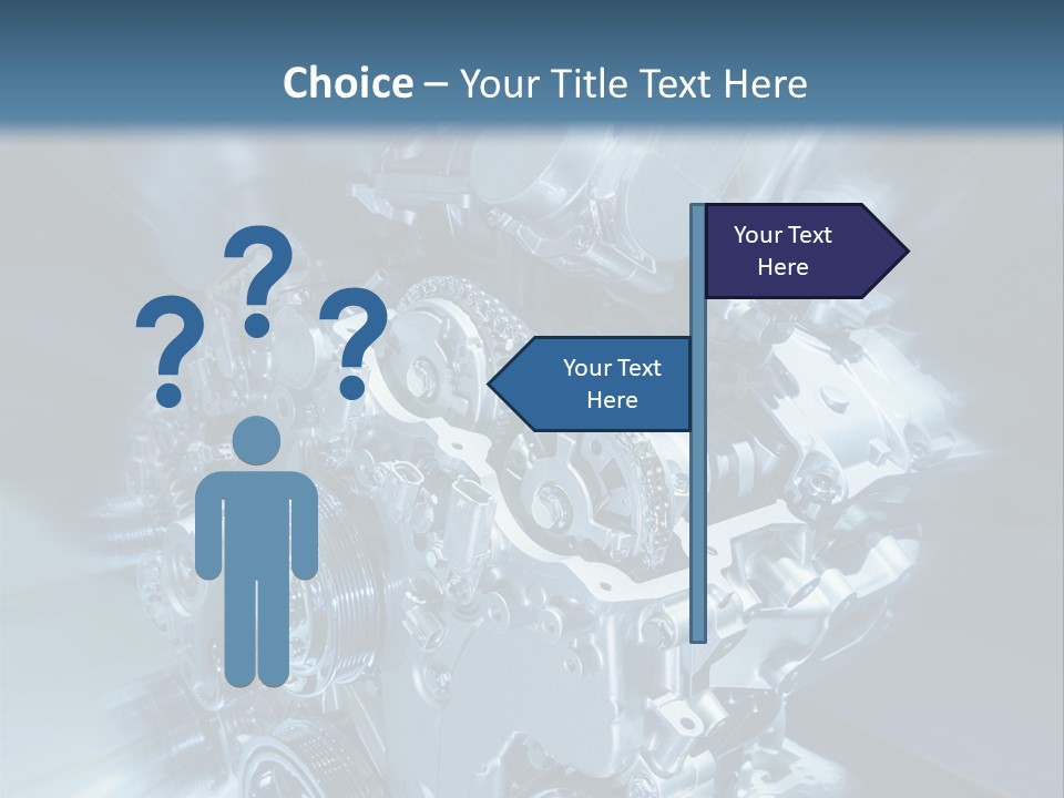 Sport Pulley Glimmer PowerPoint Template