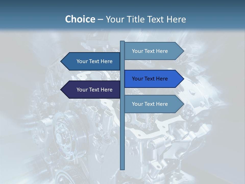 Sport Pulley Glimmer PowerPoint Template