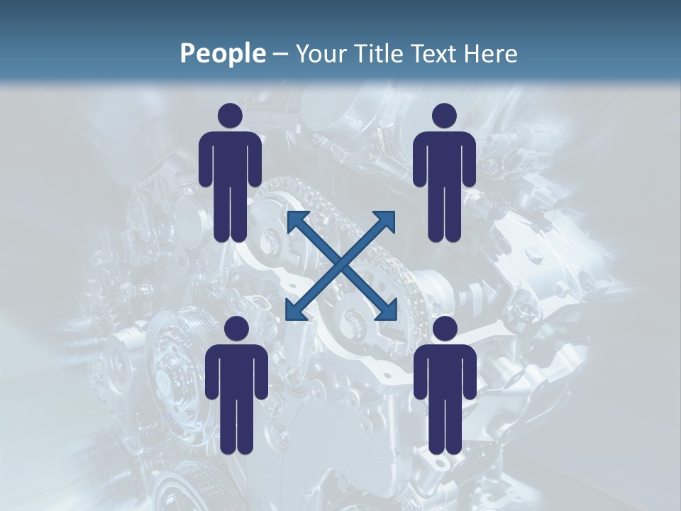 Sport Pulley Glimmer PowerPoint Template