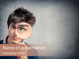 Identity Cover Language PowerPoint Template