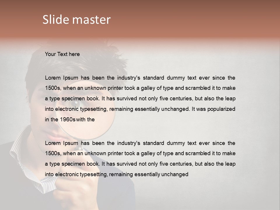 Identity Cover Language PowerPoint Template