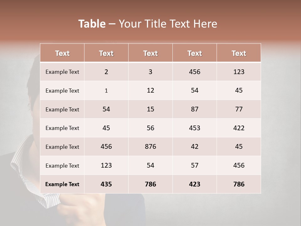 Identity Cover Language PowerPoint Template