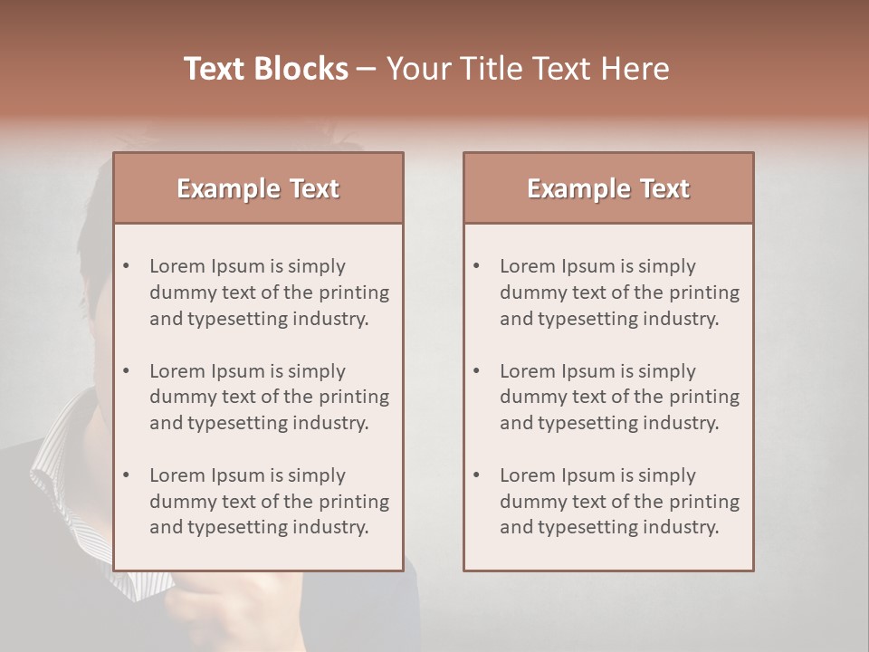 Identity Cover Language PowerPoint Template