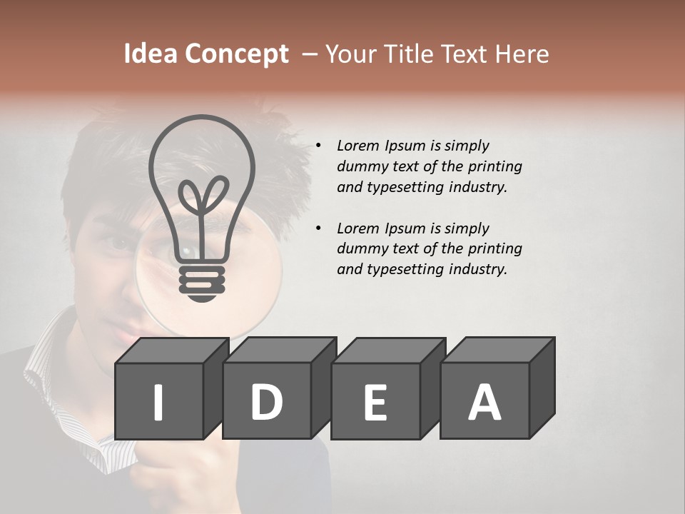 Identity Cover Language PowerPoint Template