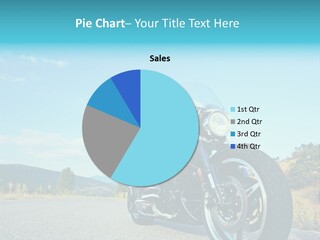 Blue Velocity Cruising PowerPoint Template