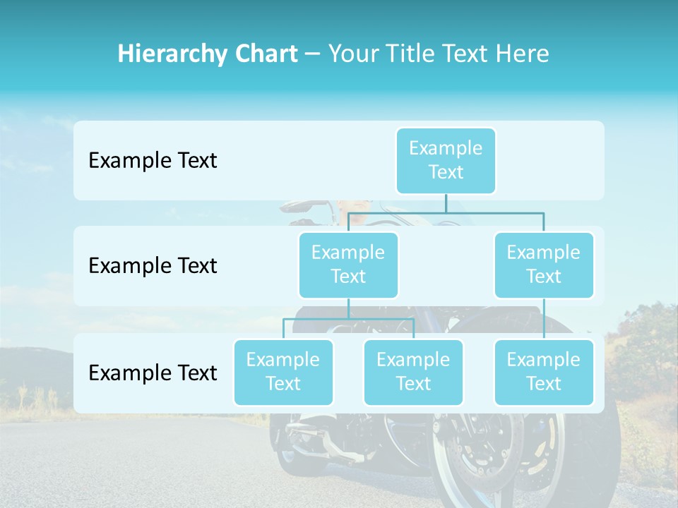 Blue Velocity Cruising PowerPoint Template