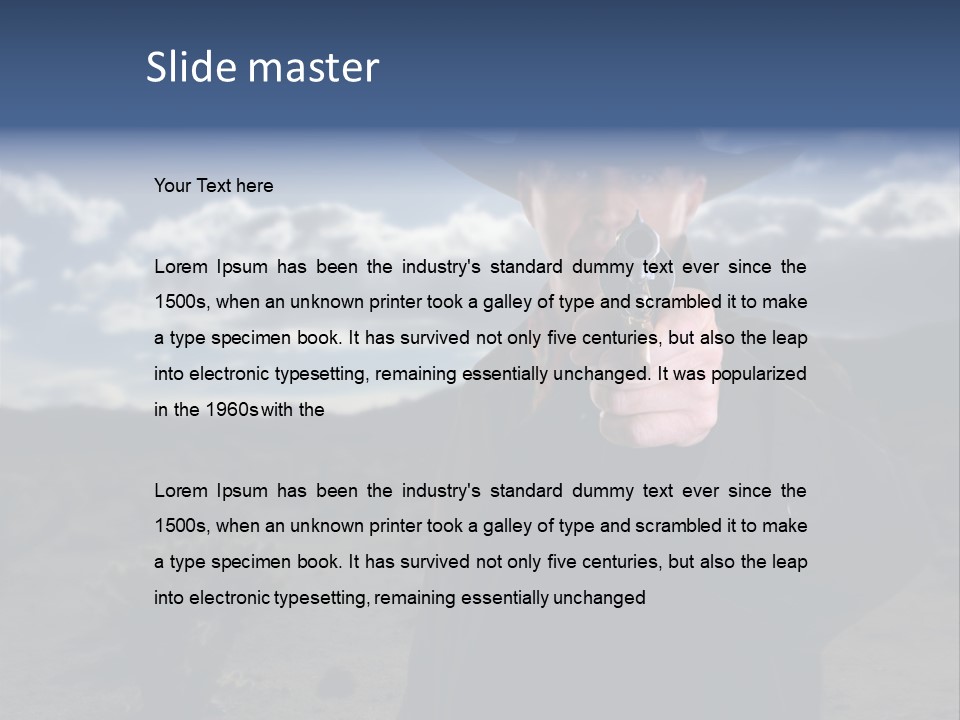 Hat Attack Fight PowerPoint Template