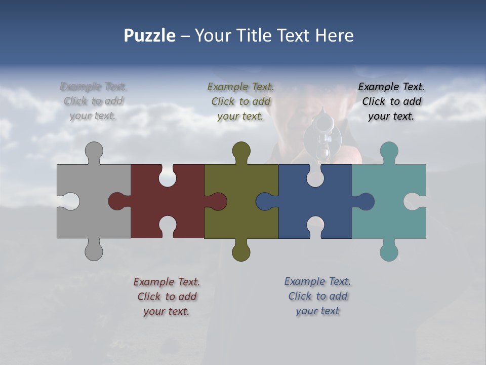 Hat Attack Fight PowerPoint Template