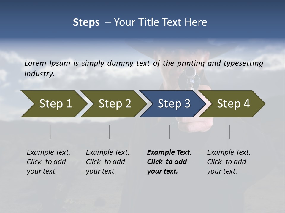 Hat Attack Fight PowerPoint Template