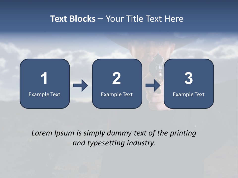 Hat Attack Fight PowerPoint Template