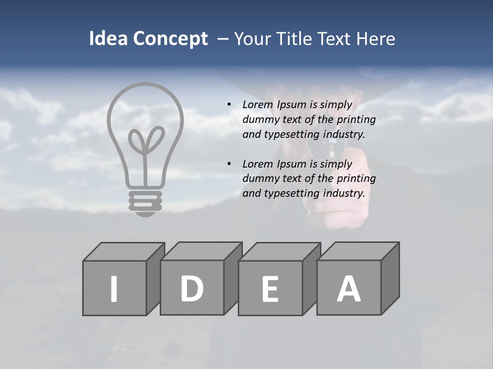 Hat Attack Fight PowerPoint Template