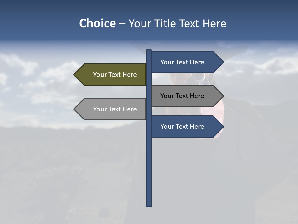 Hat Attack Fight PowerPoint Template