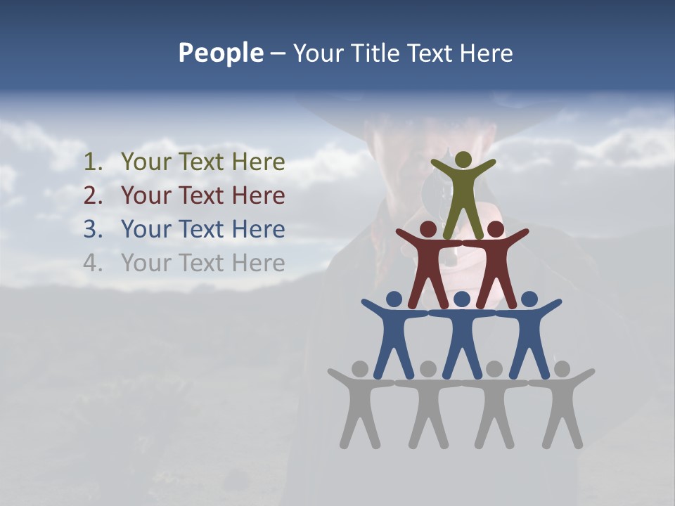 Hat Attack Fight PowerPoint Template