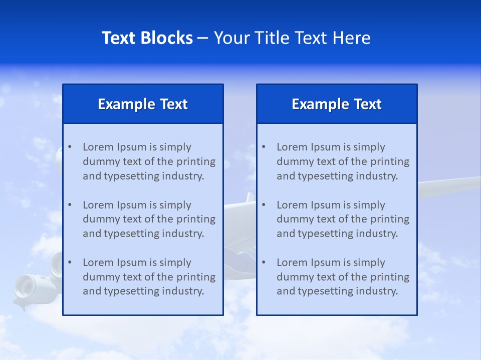 Voyage Fighter Protection PowerPoint Template