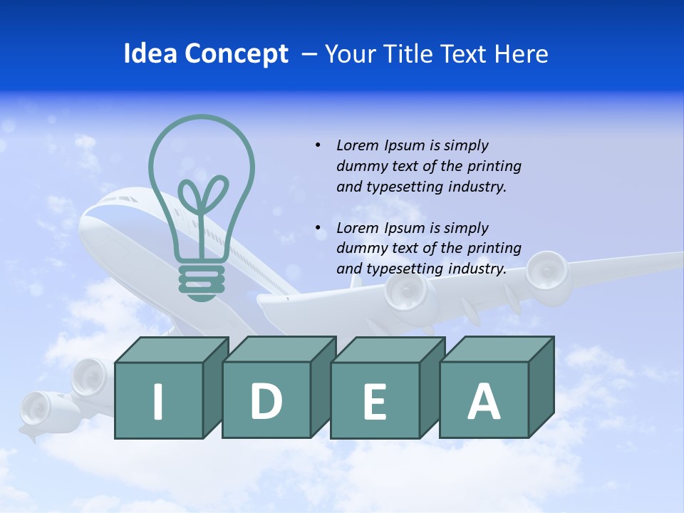 Voyage Fighter Protection PowerPoint Template