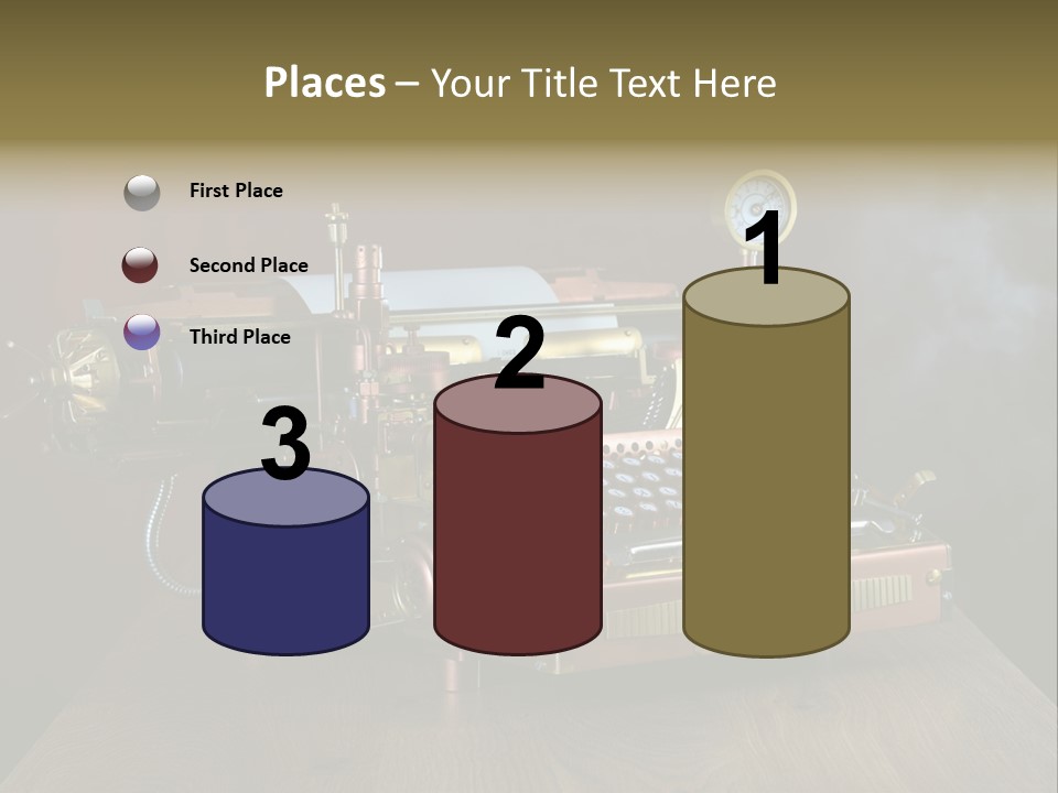 Background Object Instrument PowerPoint Template