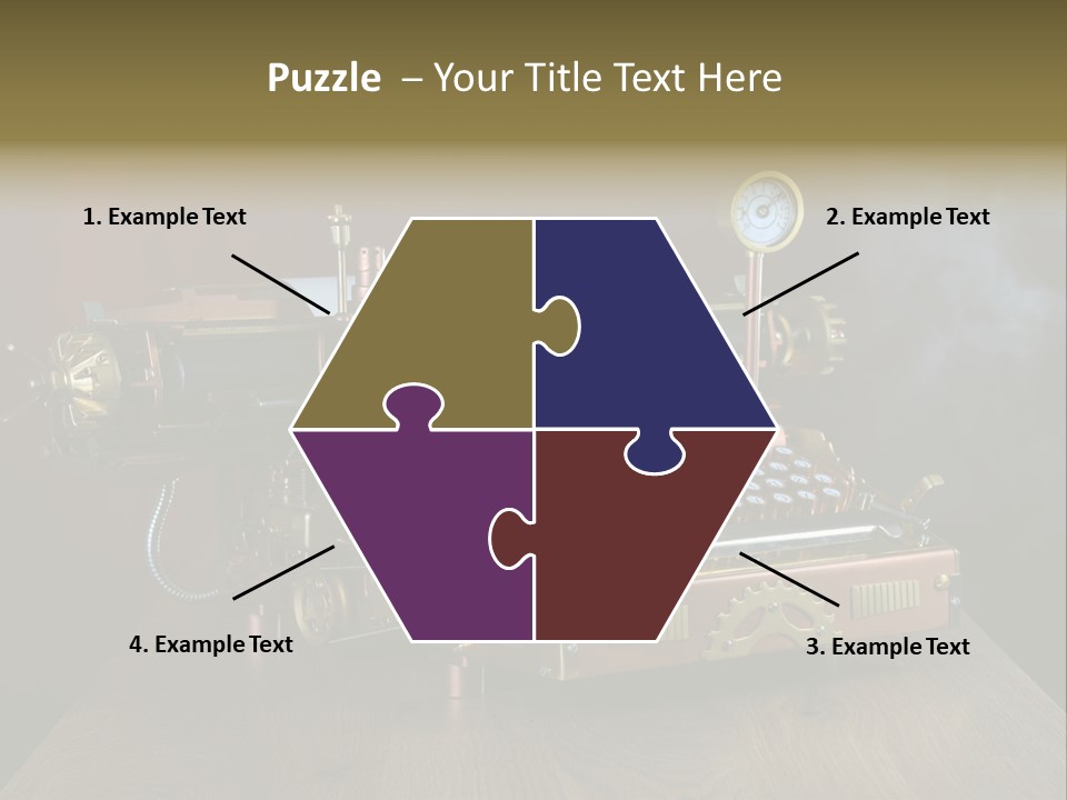 Background Object Instrument PowerPoint Template
