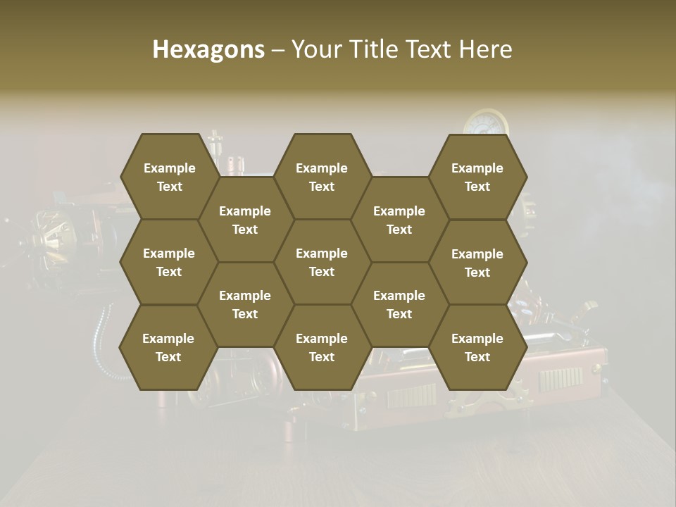 Background Object Instrument PowerPoint Template