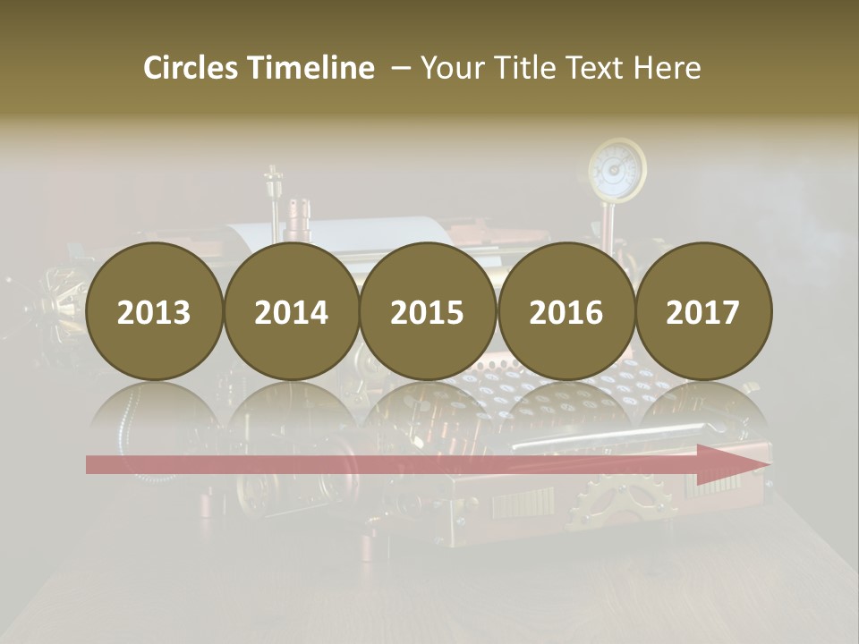 Background Object Instrument PowerPoint Template