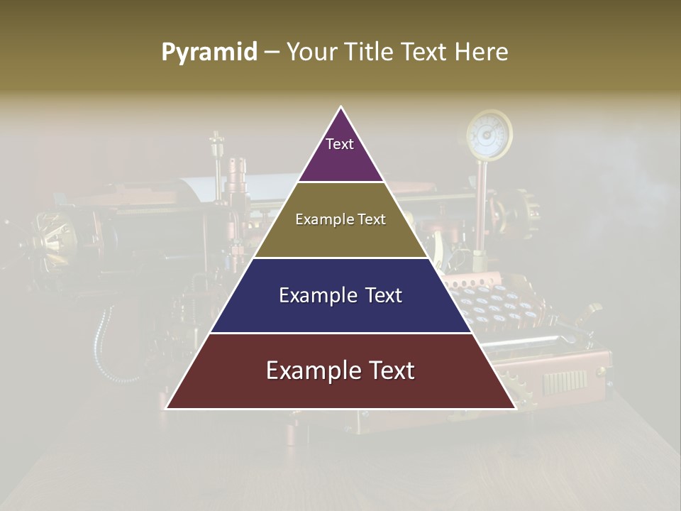 Background Object Instrument PowerPoint Template