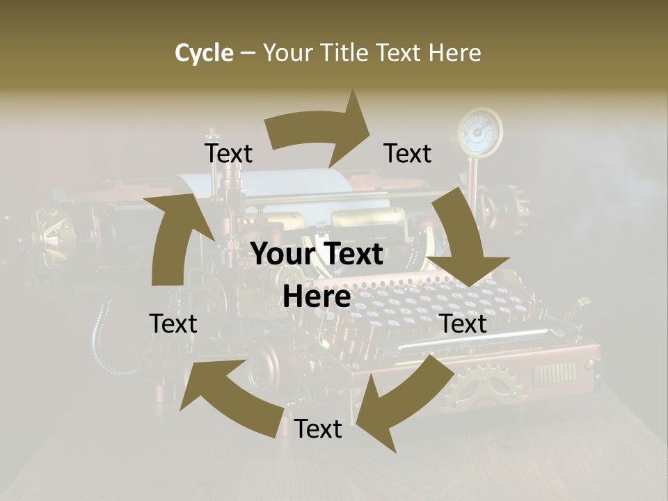 Background Object Instrument PowerPoint Template