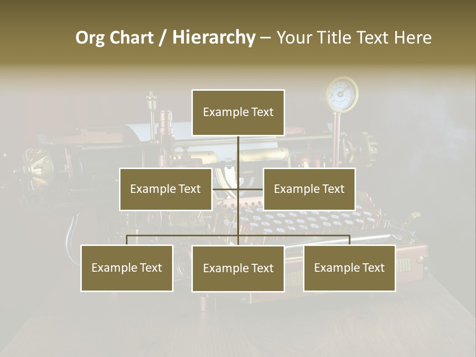Background Object Instrument PowerPoint Template