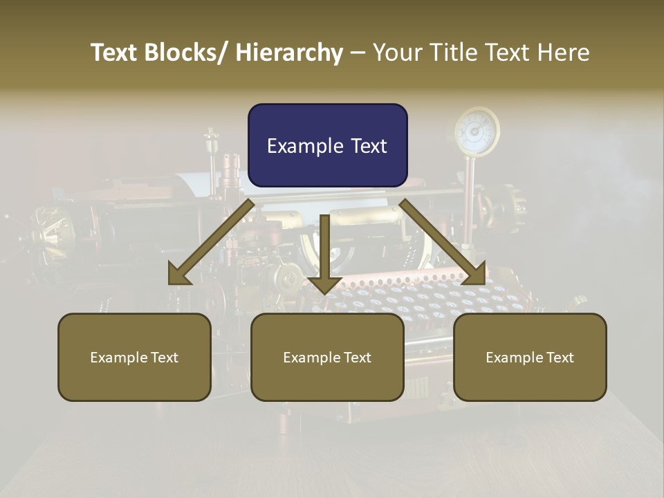 Background Object Instrument PowerPoint Template