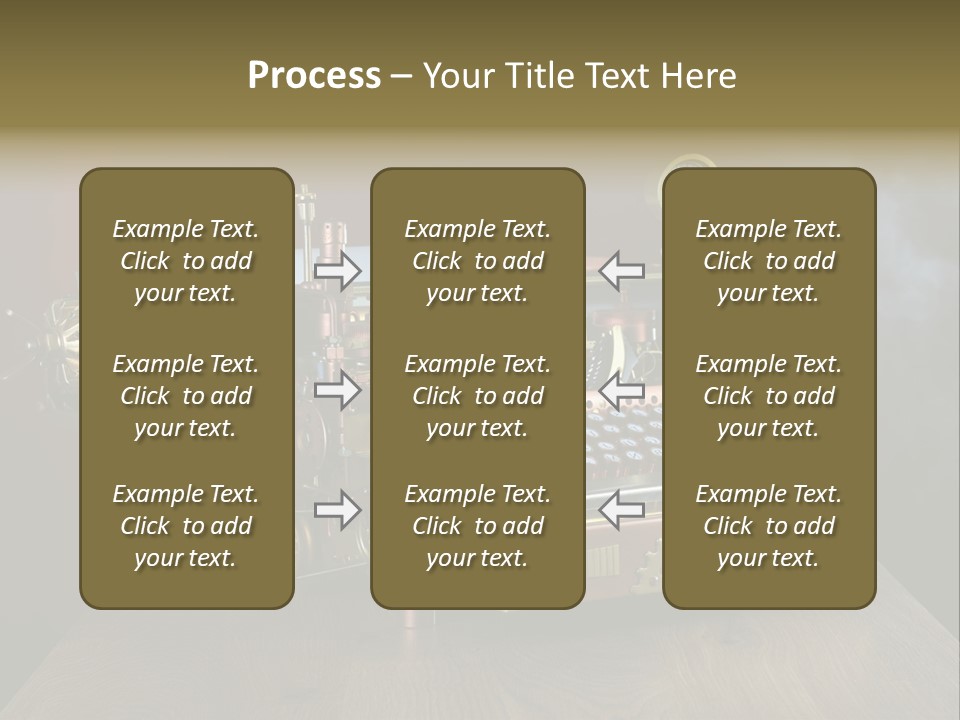 Background Object Instrument PowerPoint Template