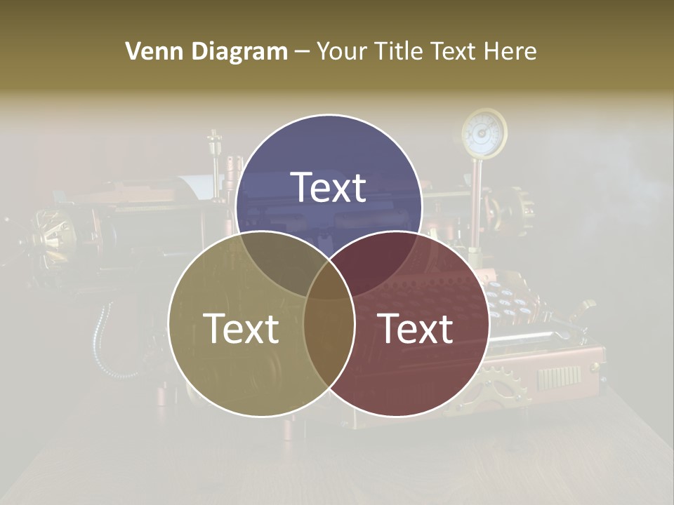 Background Object Instrument PowerPoint Template