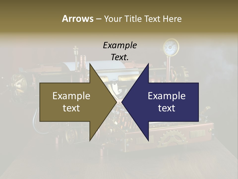 Background Object Instrument PowerPoint Template