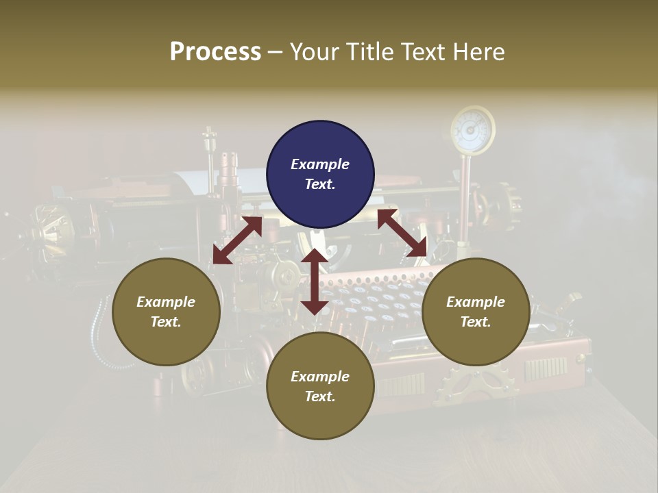 Background Object Instrument PowerPoint Template