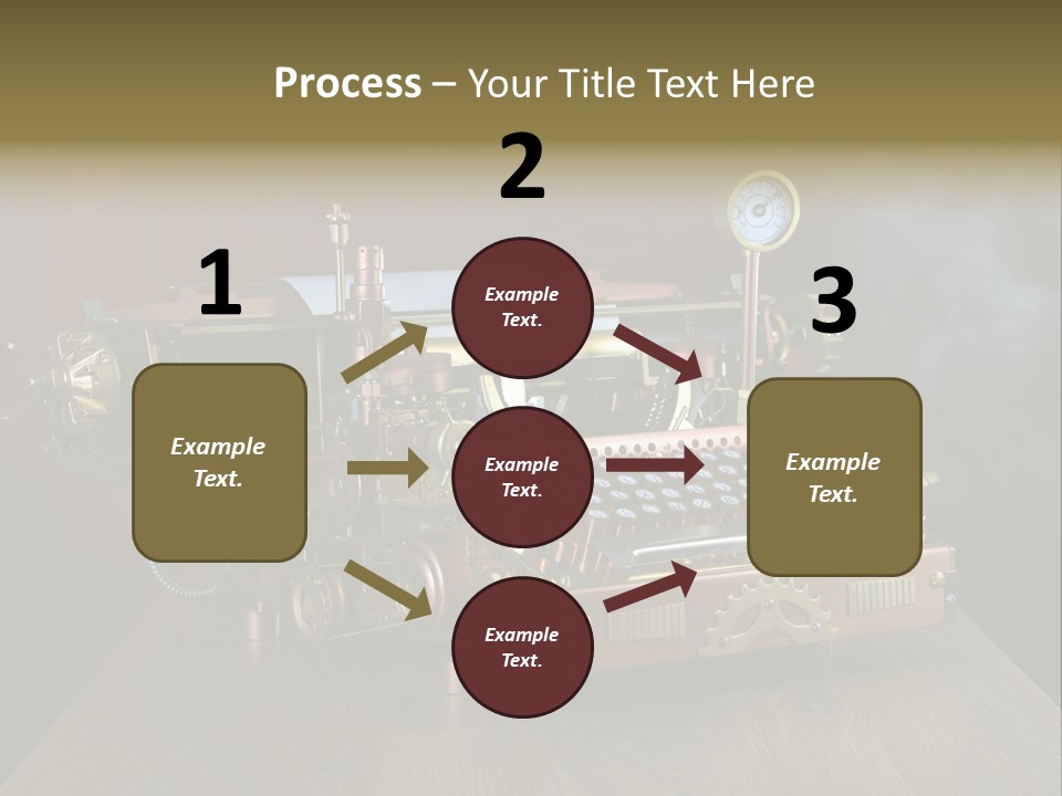 Background Object Instrument PowerPoint Template