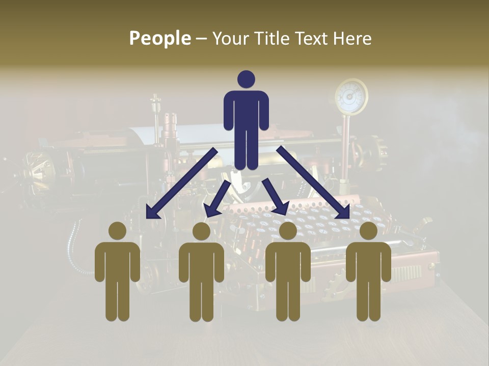 Background Object Instrument PowerPoint Template