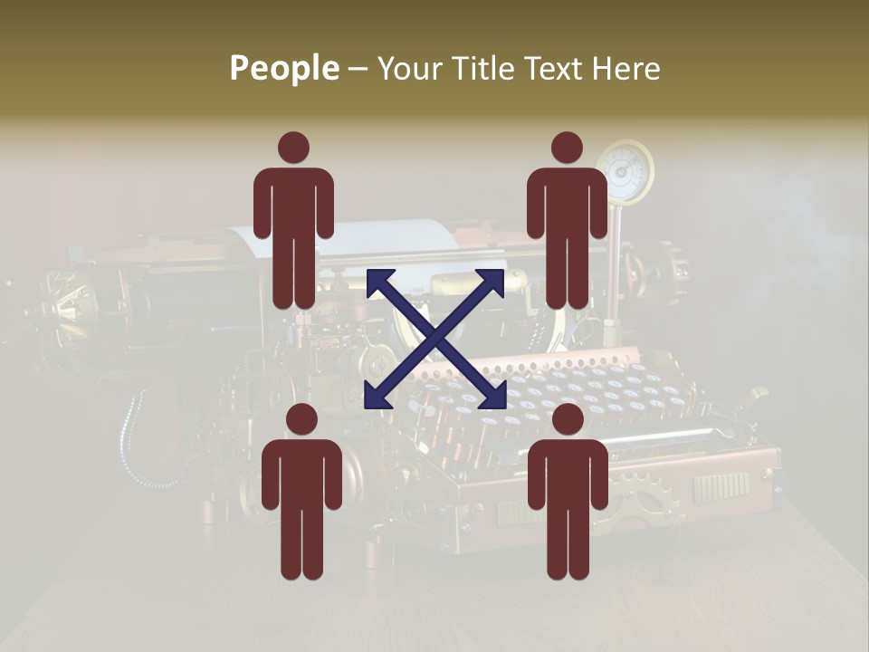 Background Object Instrument PowerPoint Template