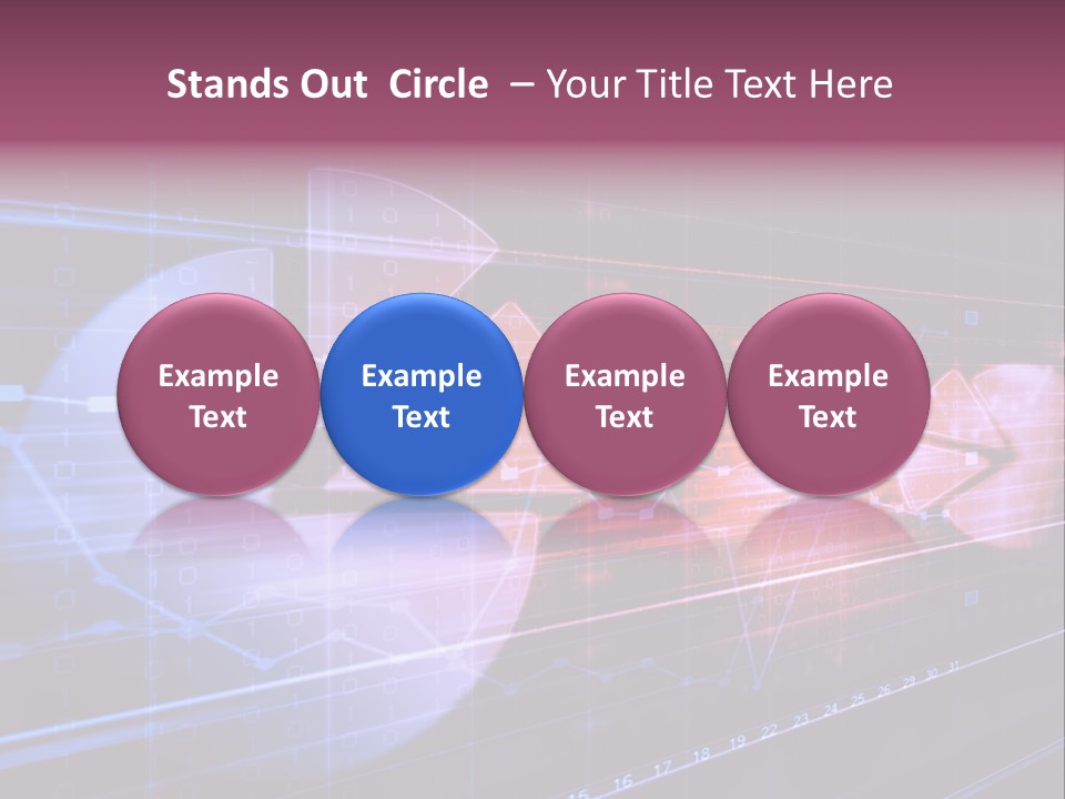 Creative Bright Financial PowerPoint Template