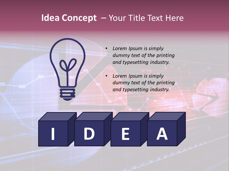 Creative Bright Financial PowerPoint Template