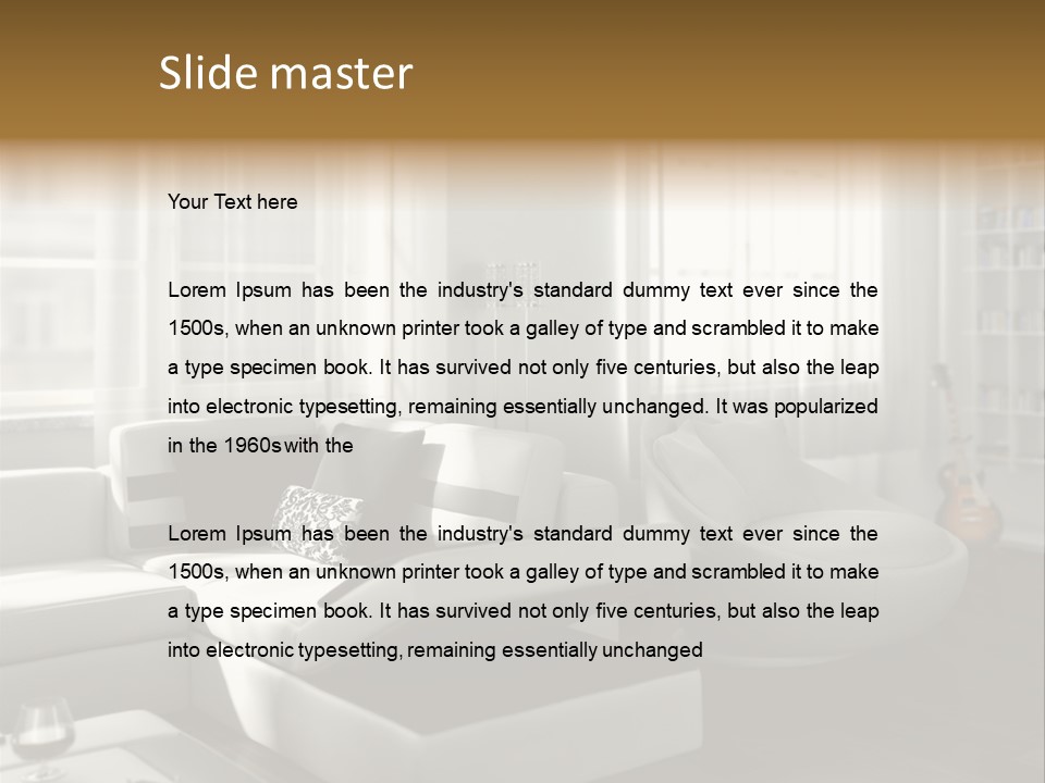 Build Carpet White PowerPoint Template