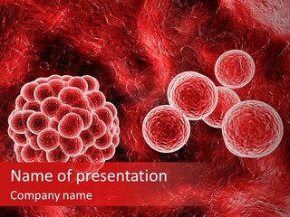 Epidemic Virus Blood PowerPoint Template