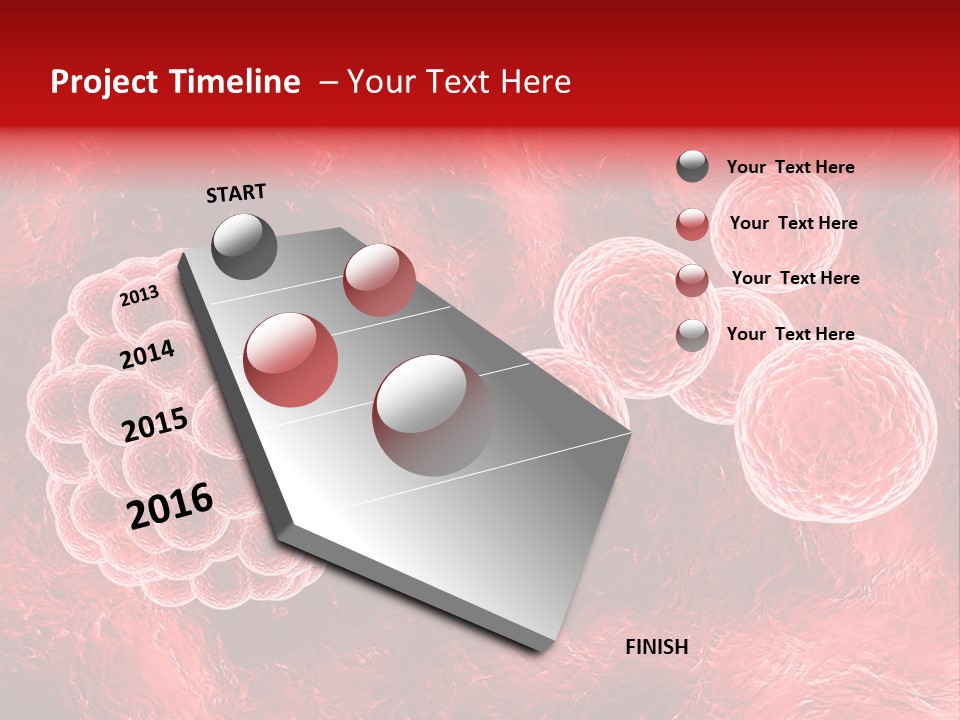 Epidemic Virus Blood PowerPoint Template