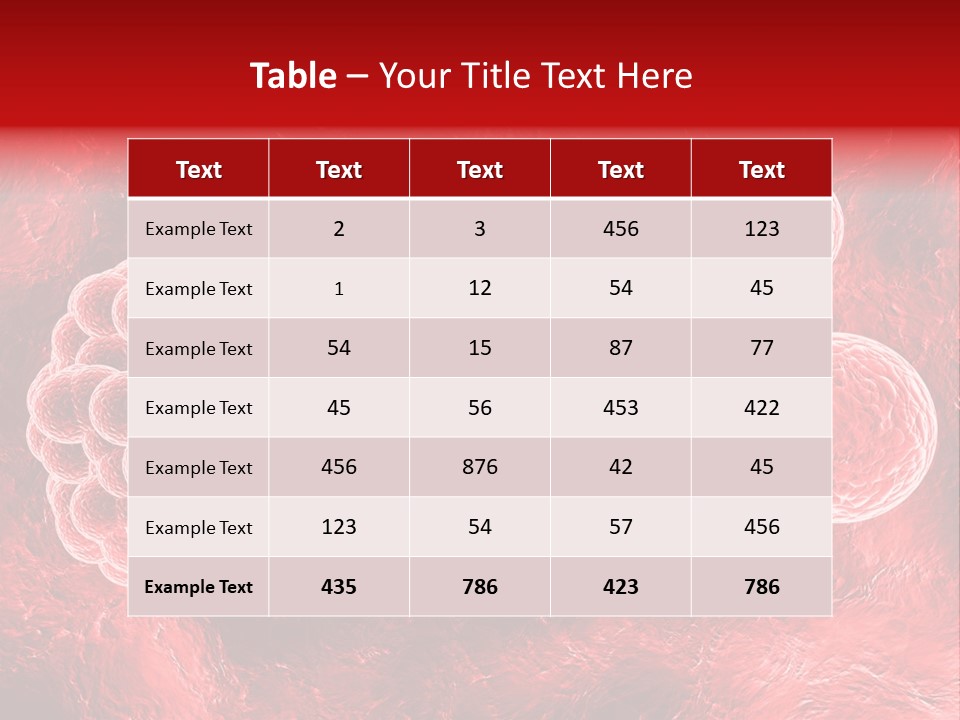 Epidemic Virus Blood PowerPoint Template