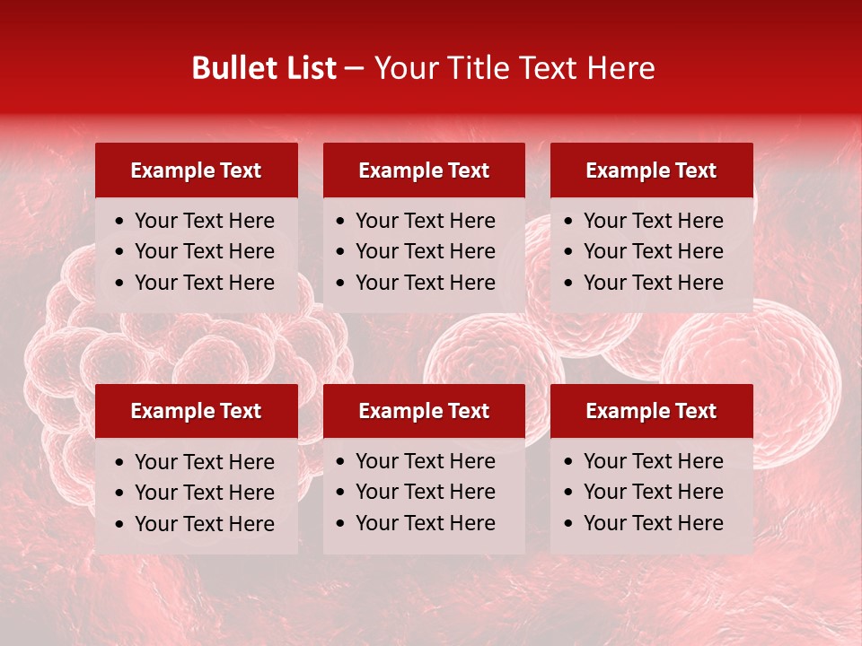 Epidemic Virus Blood PowerPoint Template