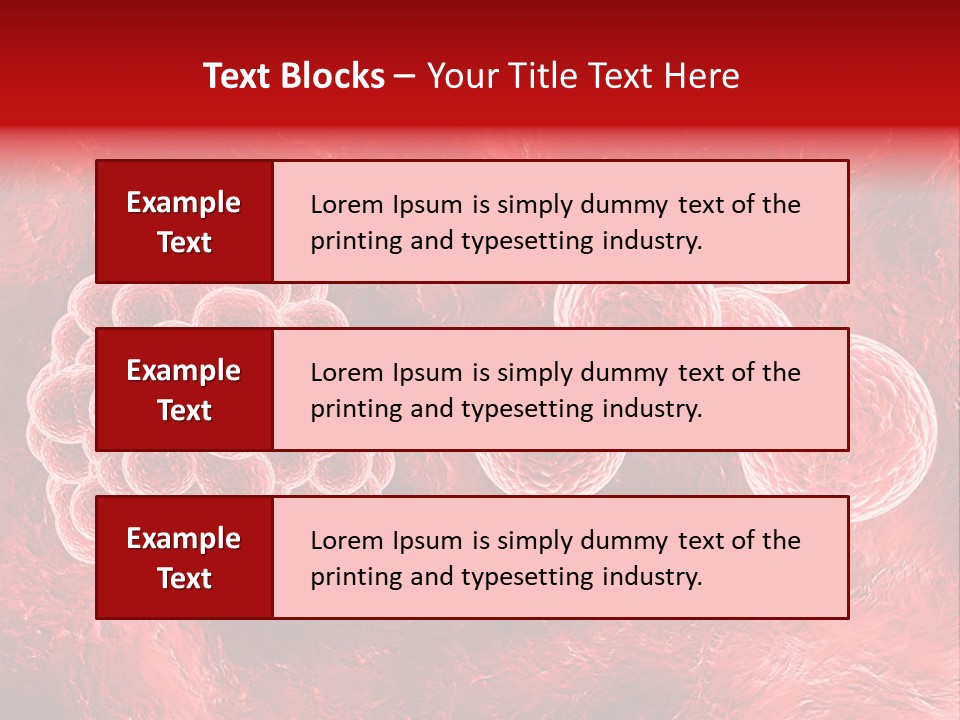 Epidemic Virus Blood PowerPoint Template