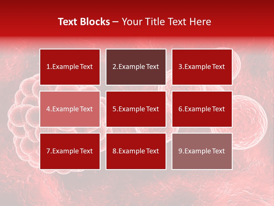 Epidemic Virus Blood PowerPoint Template