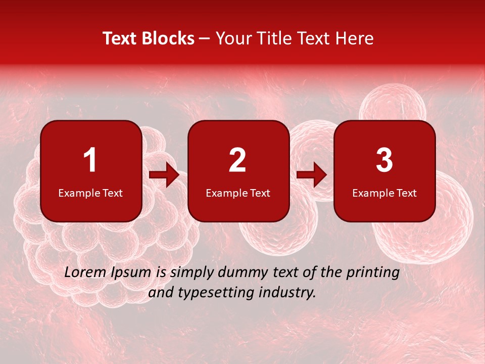 Epidemic Virus Blood PowerPoint Template