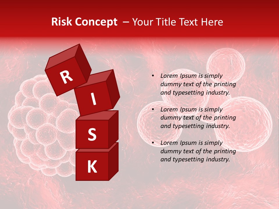 Epidemic Virus Blood PowerPoint Template