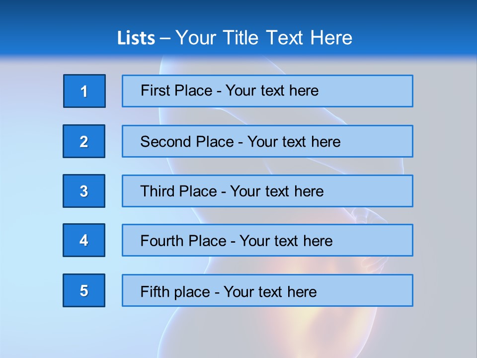 Breast Nipple Anatomy PowerPoint Template