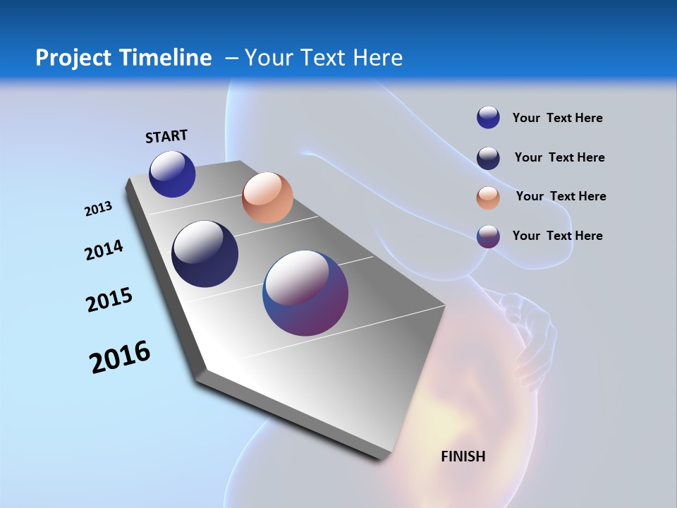 Breast Nipple Anatomy PowerPoint Template