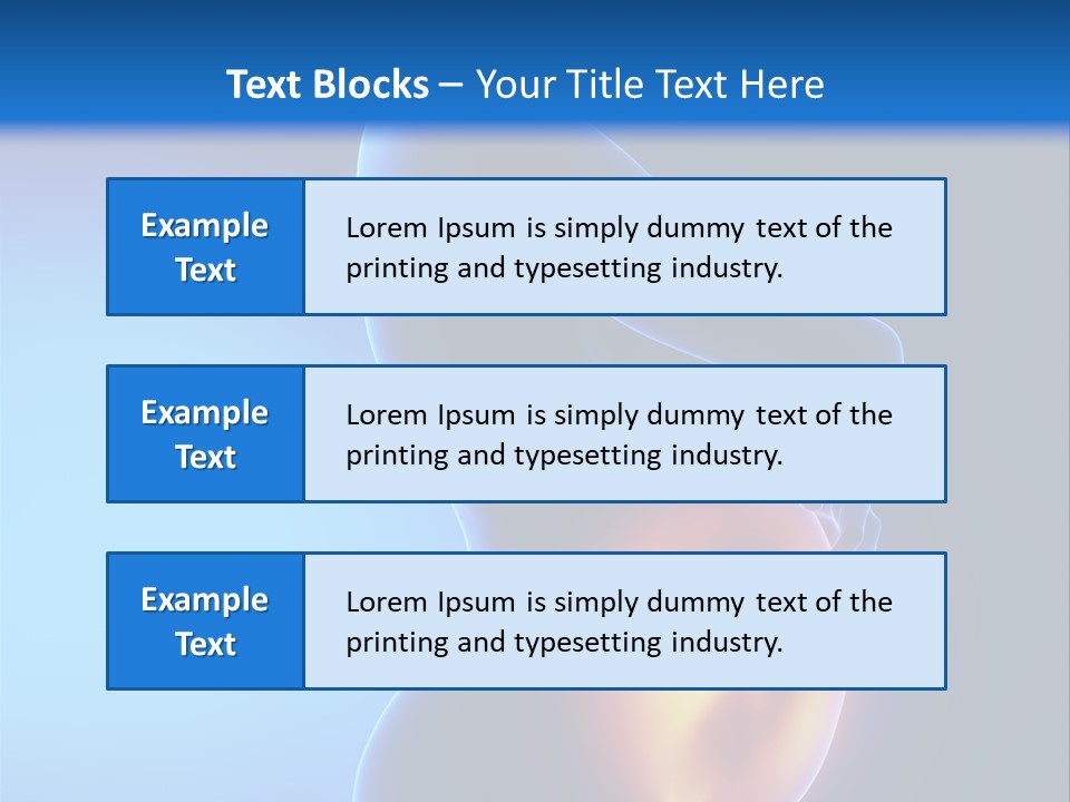 Breast Nipple Anatomy PowerPoint Template