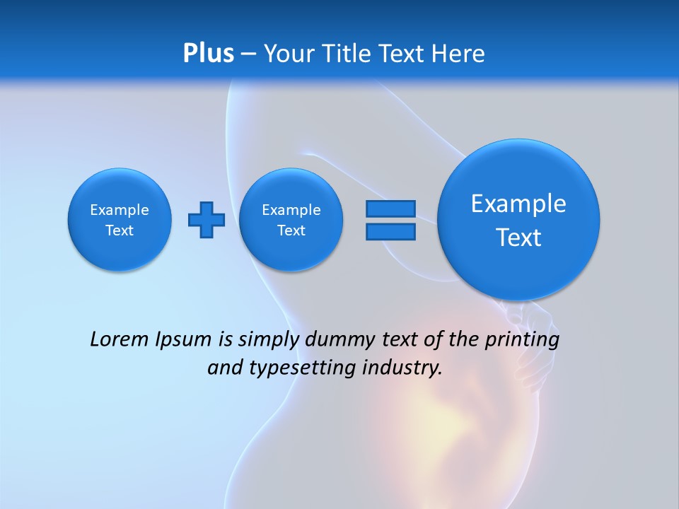 Breast Nipple Anatomy PowerPoint Template